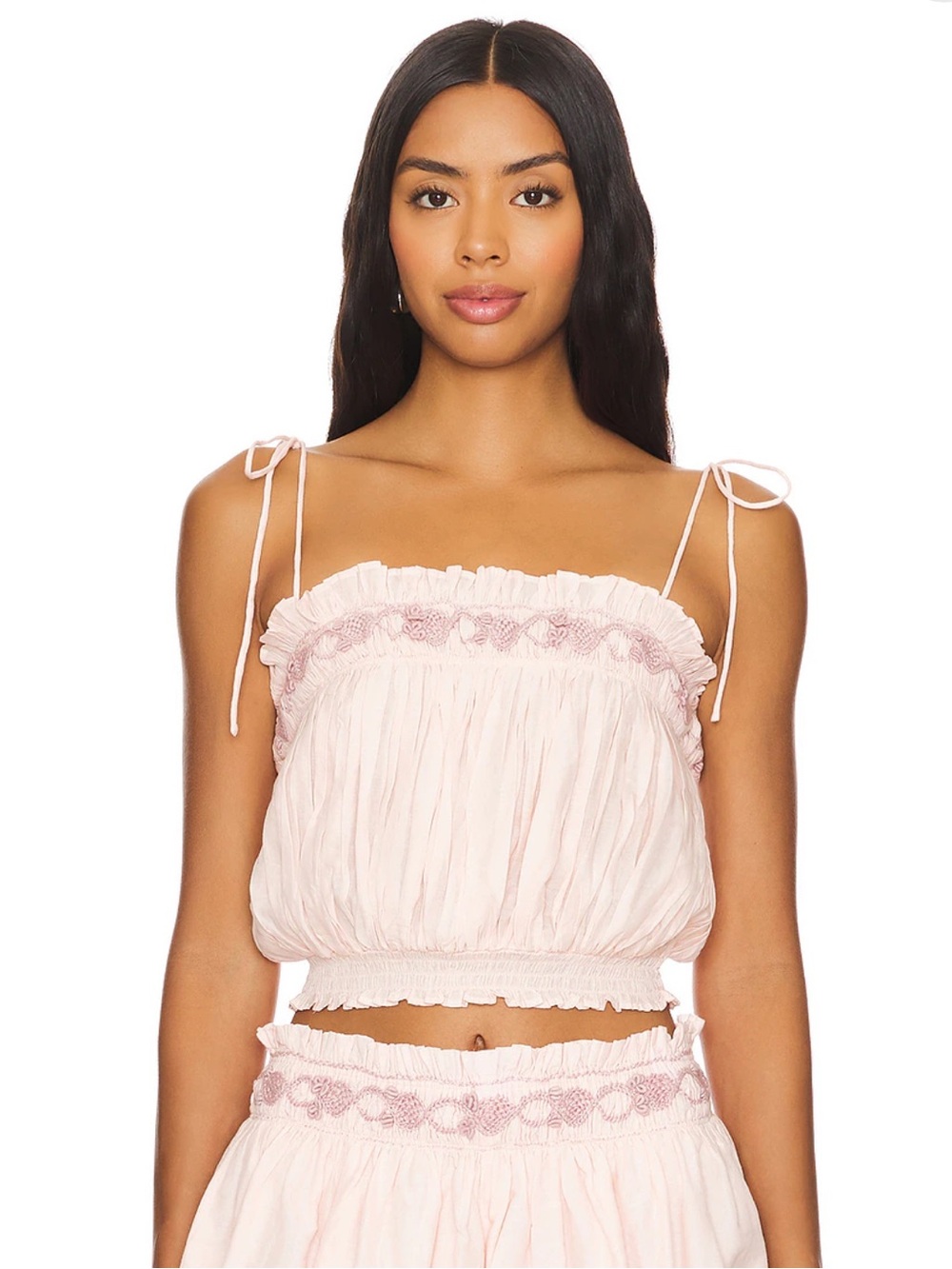 NWT Tularosa Brittney Top in Blush Pink Size Small